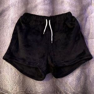 Fuzzy Soft Cow Pocket Shorts